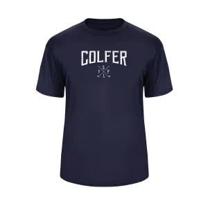 "Golfer" Performance Tee (Navy)