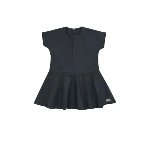 Ramie Baby/Kid Dress - Charcoal