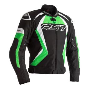 RST 2365 Tractech Evo 4 CE Textile Jacket - Black / Green