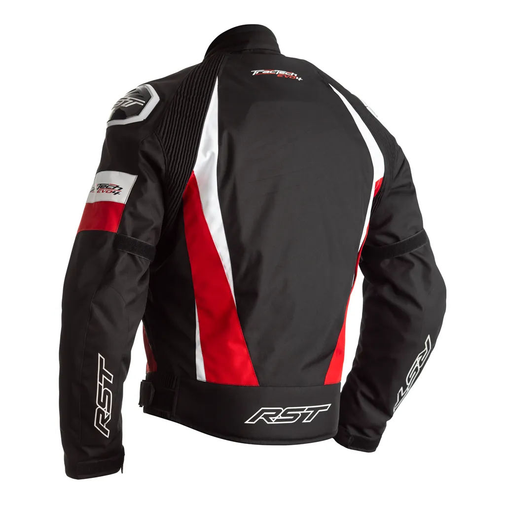 RST 2365 Tractech Evo 4 CE Textile Jacket - Black / Red