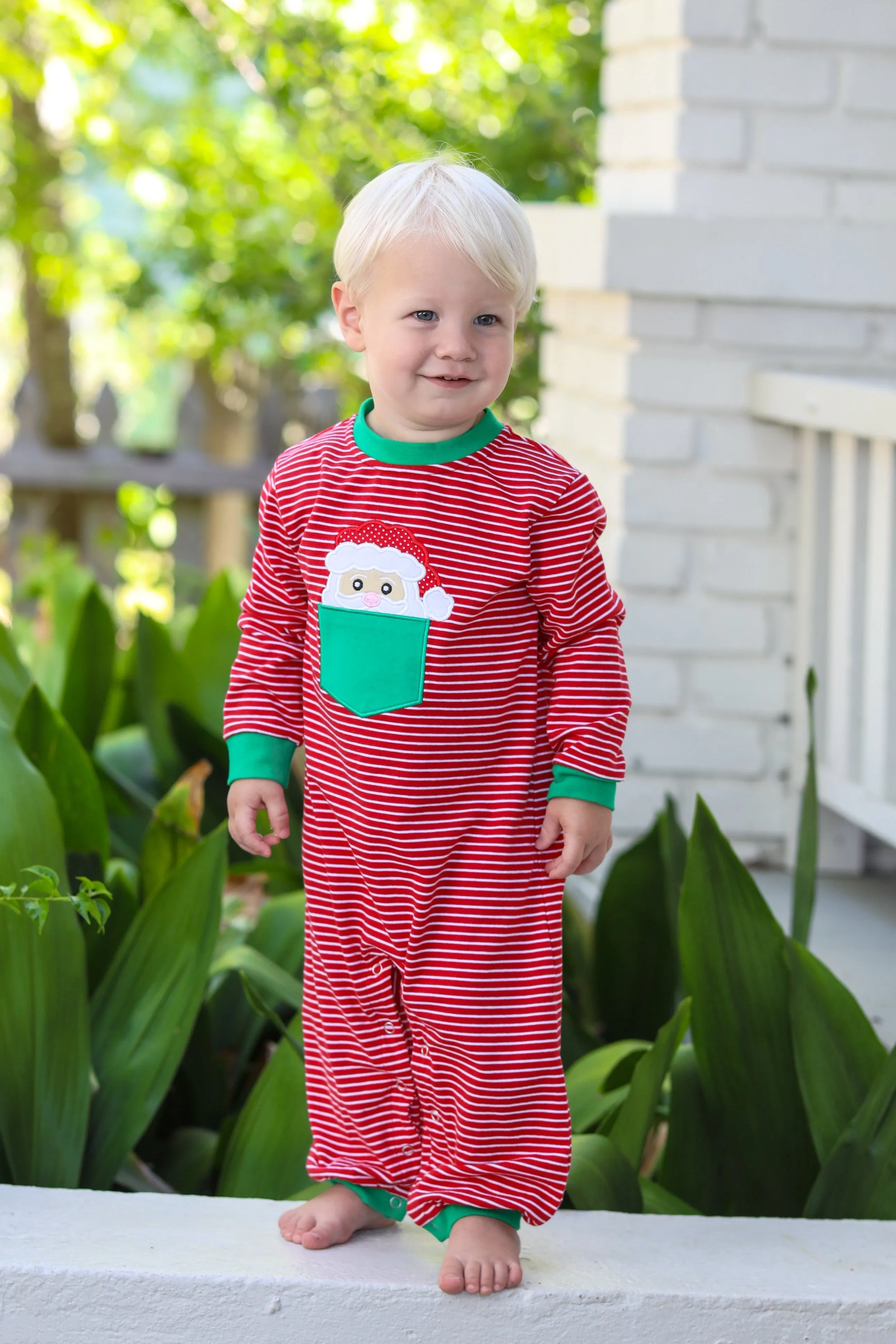 Santa Pocket Romper