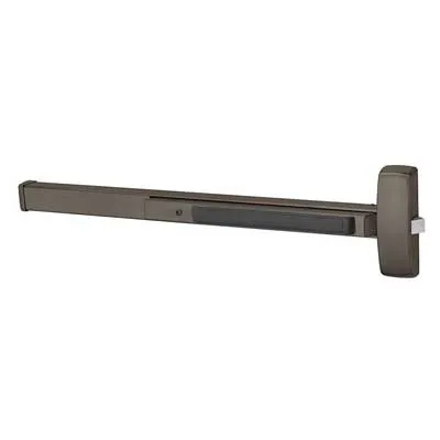 Sargent 12-8888-J Rim Exit Device, Fire Rated, Multi-Function, Exit Only, 37"-42" Bar, Grade 1, Non-Handed