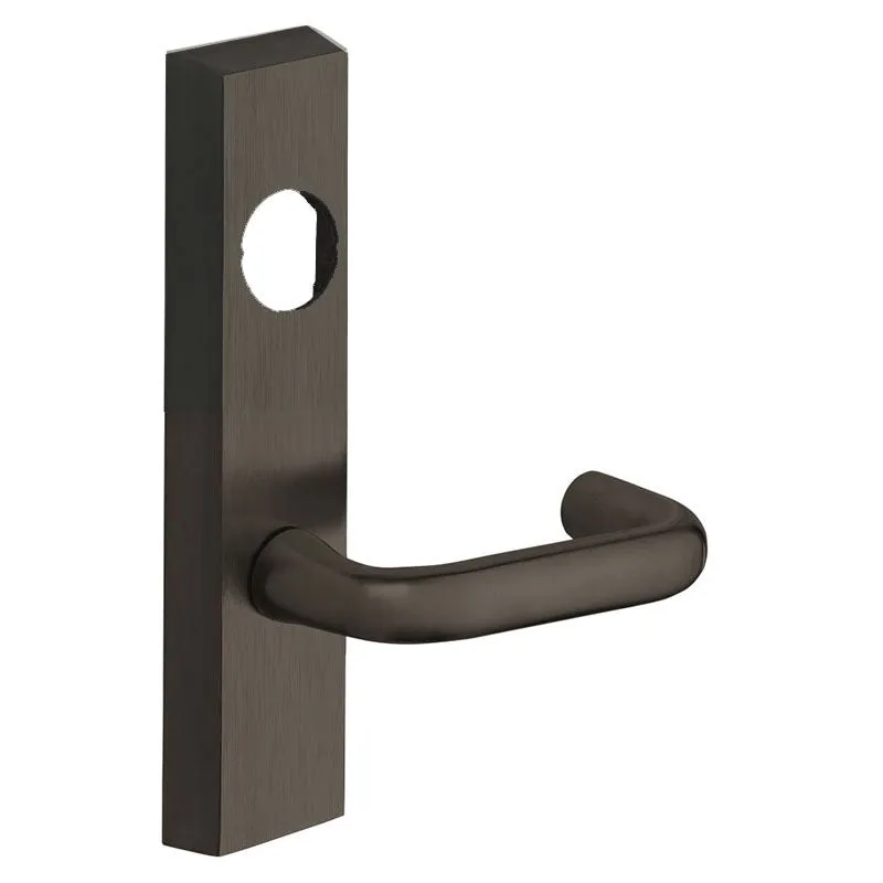 Sargent LC-706-4-ETJ Exit Device Trim, Key Locks/Unlocks Lever Trim For 8400 & 8600 Series Concealed Vertical Rod Exit Devices, Handed, Less Cylinder