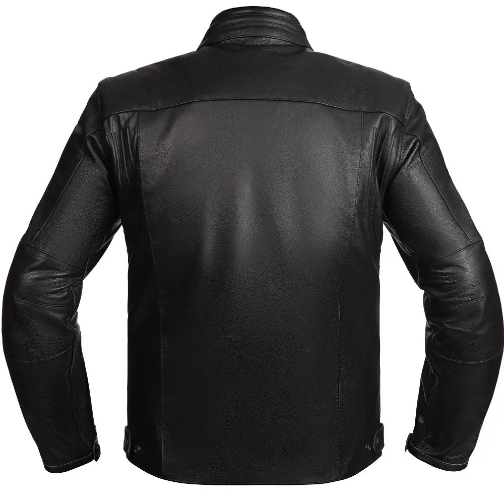 Storm Black Motorcycle Racing Leather Jacket