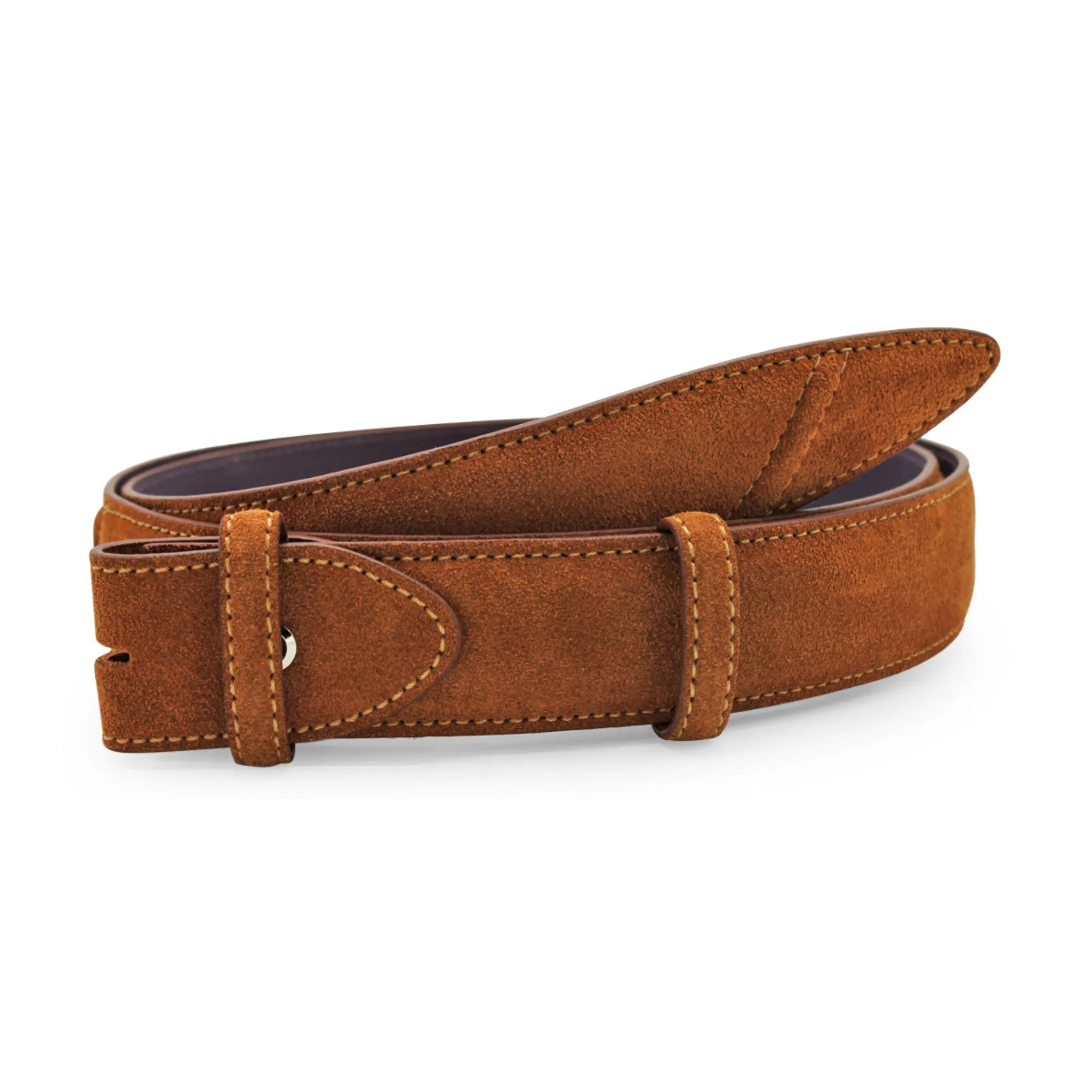 Suede Hancock Design Belt Strap