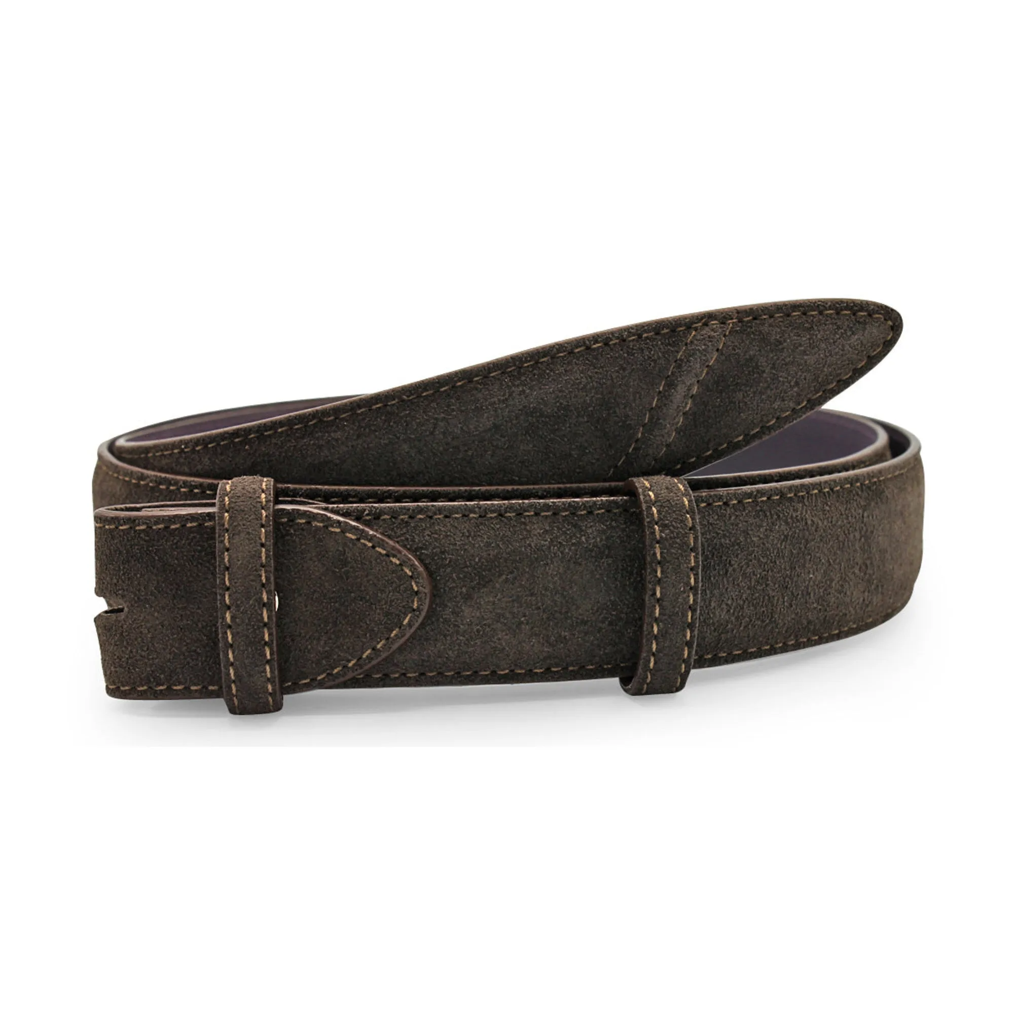 Suede Hancock Design Belt Strap