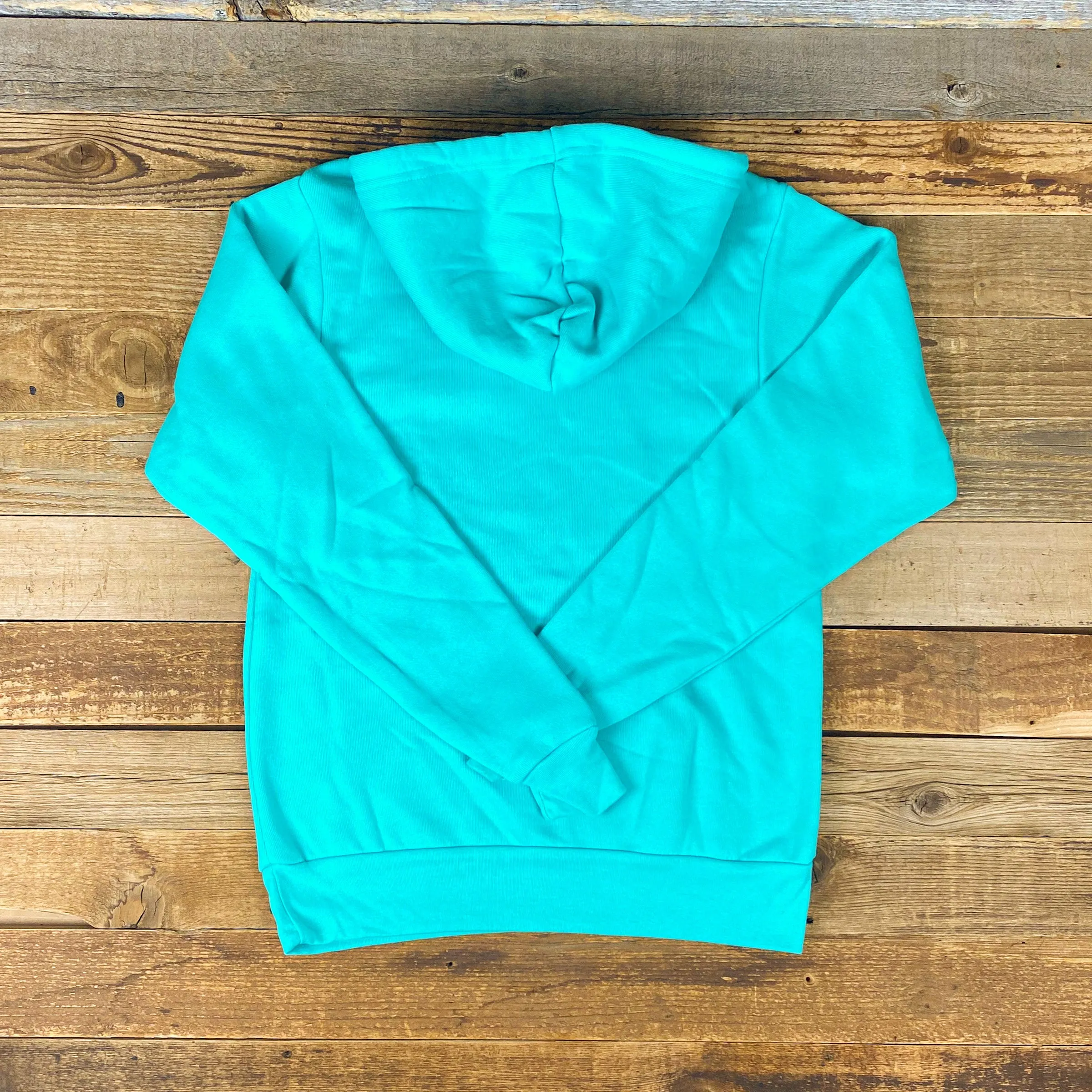 Surf Wyoming® Gradient Bison Merit Patch Fleece Hoodie - Seafoam