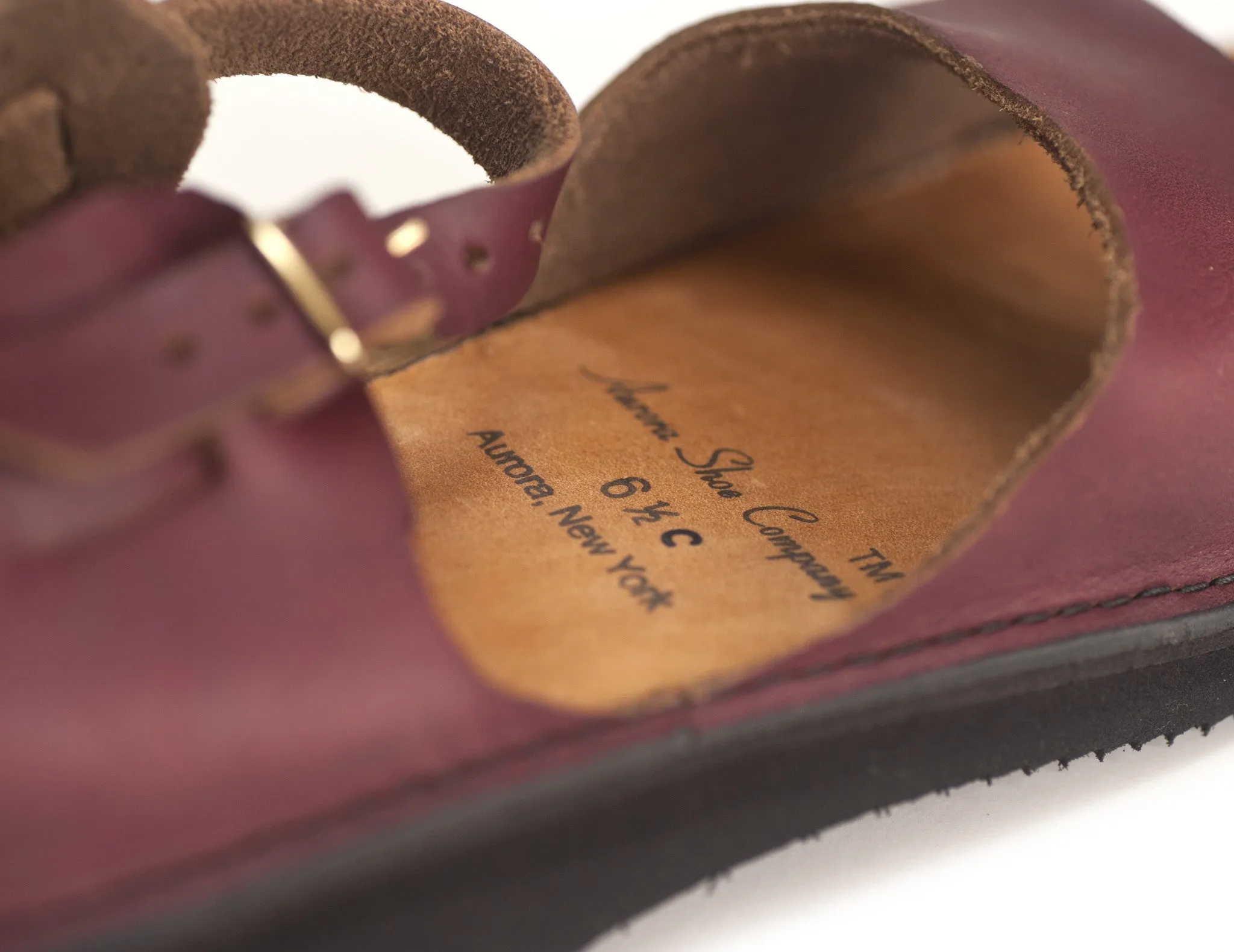 T-Strap - BURGUNDY