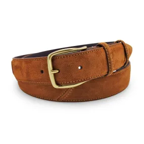 Tan Suede 'Hancock' Belt