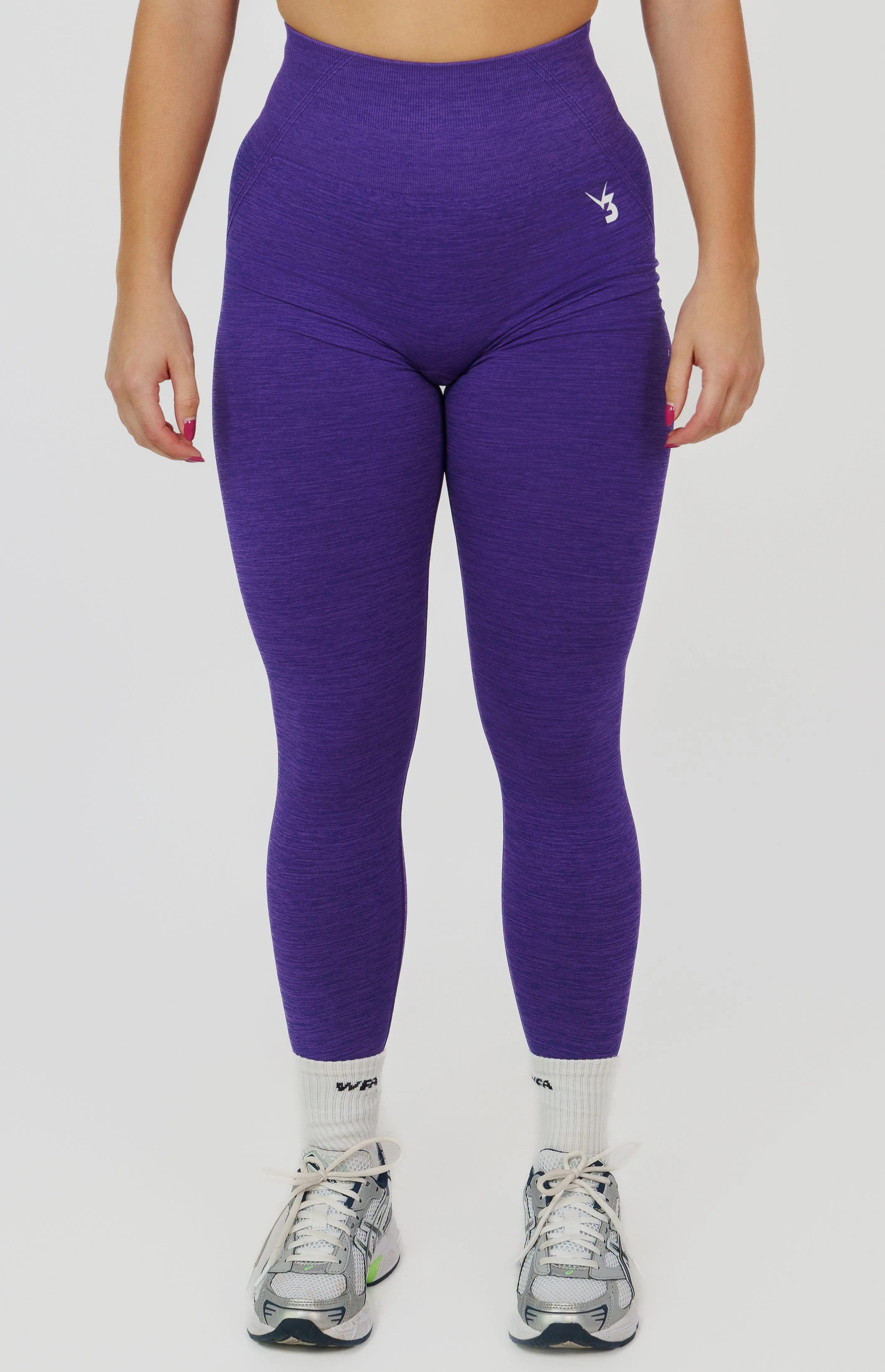 Tempo Seamless Scrunch Leggings - Ultra Violet