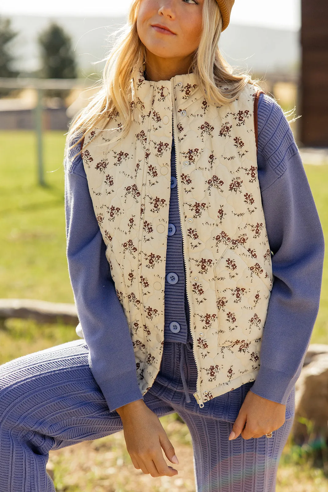 The Campfire Songs Quilted Vest