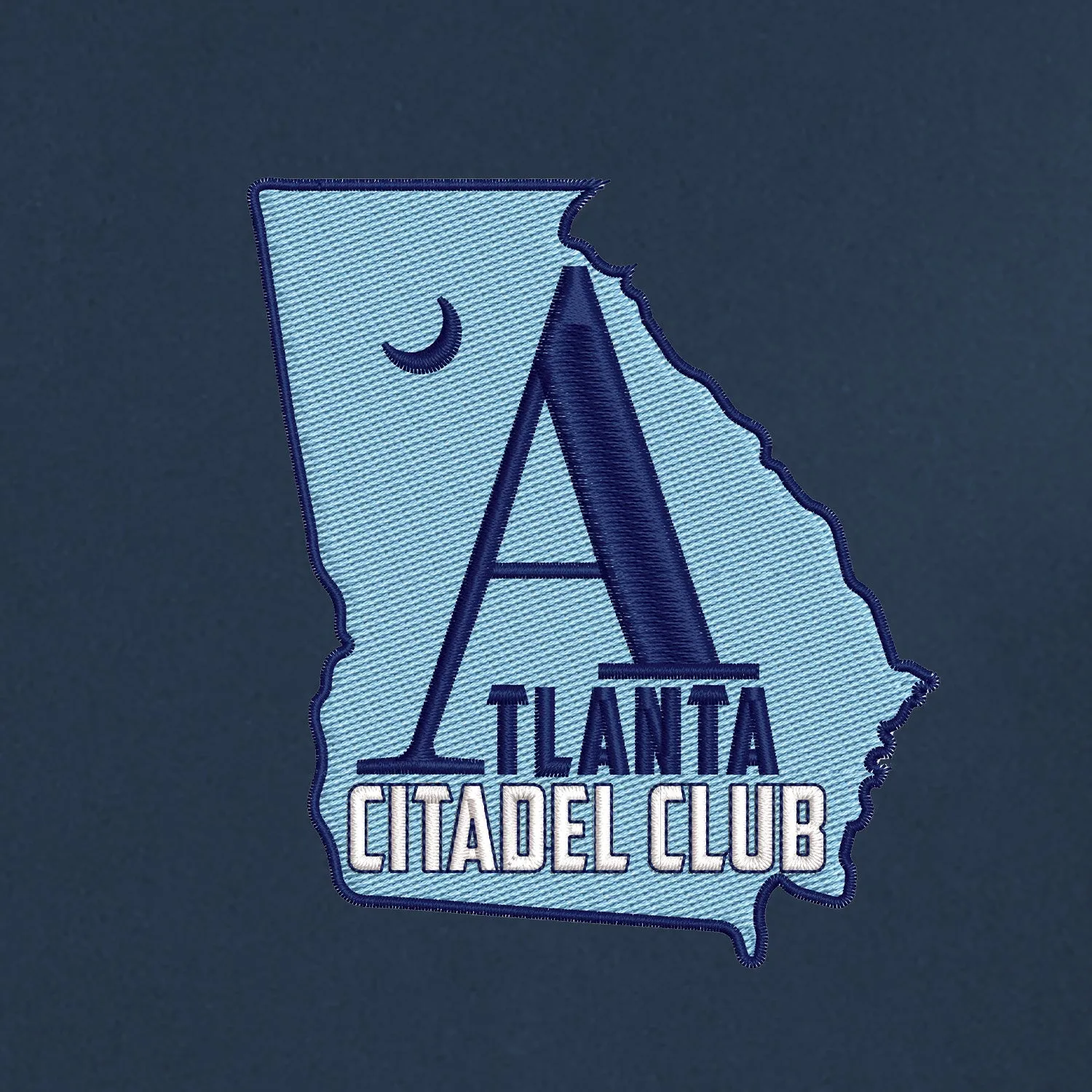 The Citadel, Atlanta Citadel Club Long Sleeve Stretch Shirt