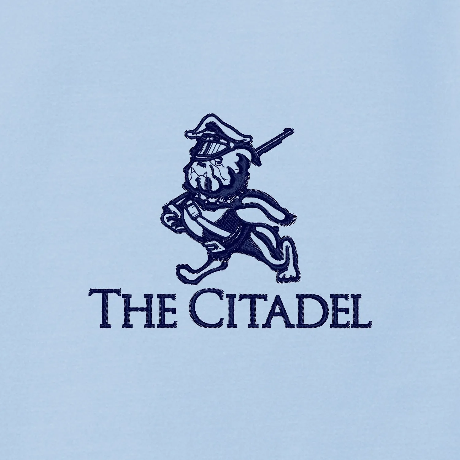 The Citadel, Marching Bulldog, Brooks Brothers® Wrinkle-Free Stretch Pinpoint Shirt