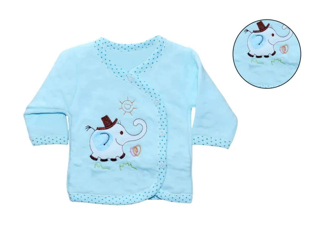 THE LITTLE LOOKERS Top & Pyjama Suit/Warm Suit/Night Suit/Woollen Suit for New Born Babies/Boys/Girls/Infants (0-6 Months)