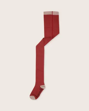 The Rib Tights - Burgundy - BABY