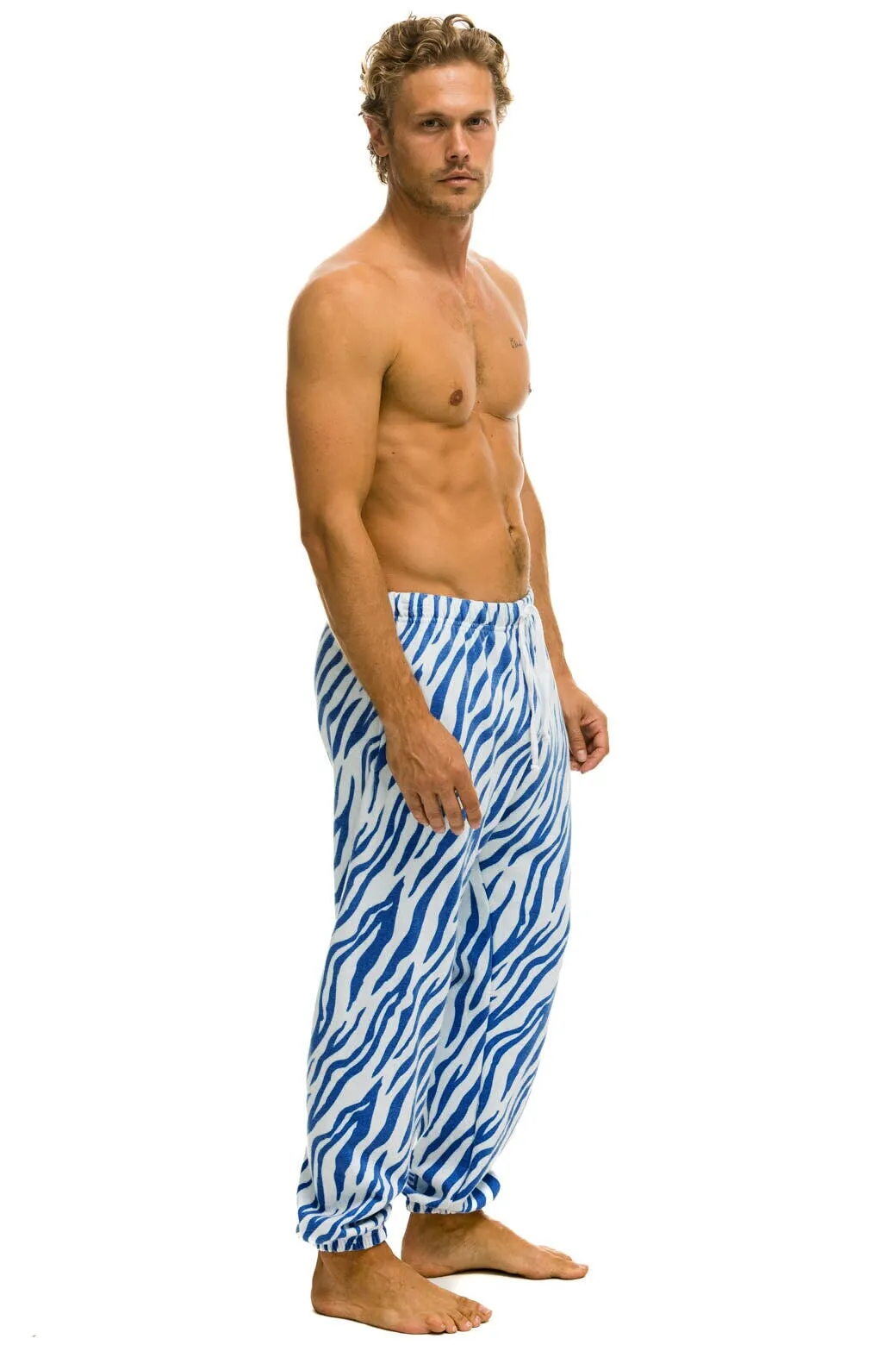 TIGER SWEATPANTS - BLUE TIGER