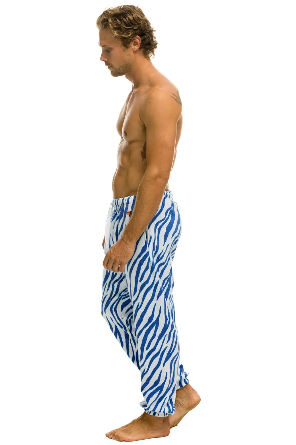 TIGER SWEATPANTS - BLUE TIGER