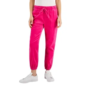 TINSELTOWN - Velvet Drawstring Jogger Sweatpant