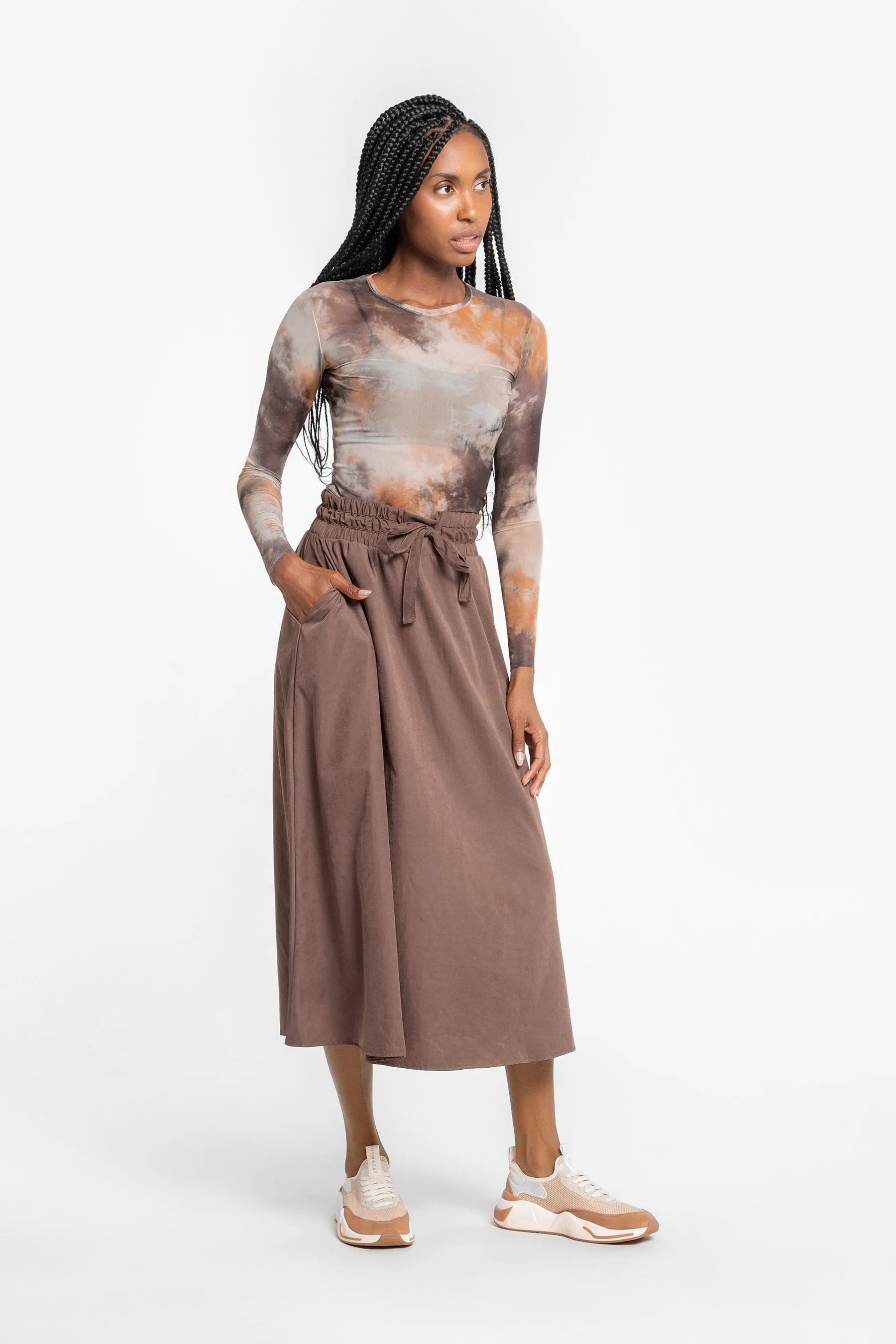 Urban Style Midi Skirt