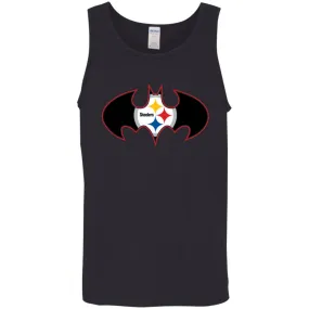 We Are The Pittsburgh Steelers Batman Nfl Mashup Men Cotton Tank