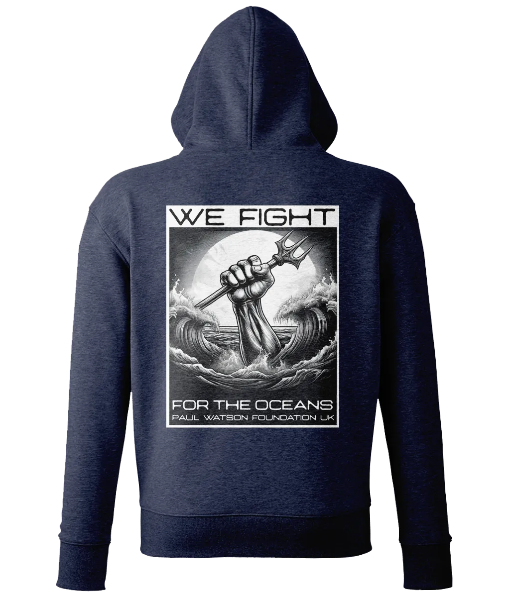 We Fight For the Oceans - Heavy Unisex Pullover Hoodie