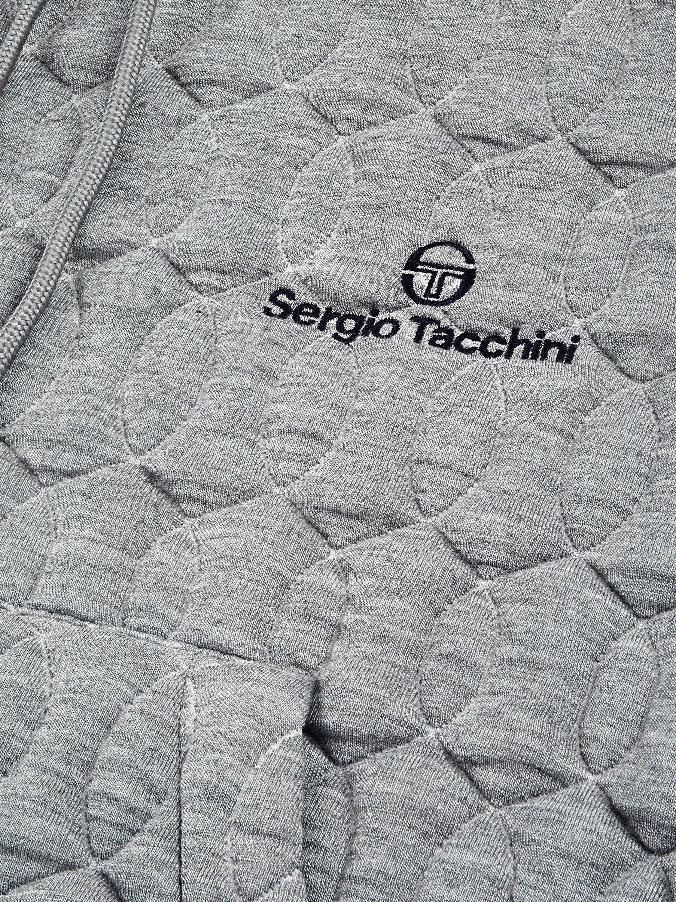 Women's Aversa Quilted Hoodie- Heather Grey