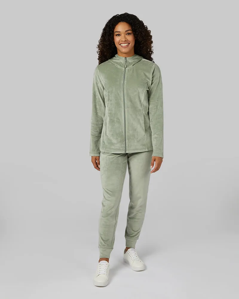 WOMEN'S SOFT VELOUR JOGGER