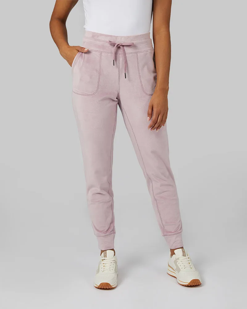 WOMEN'S SOFT VELOUR JOGGER