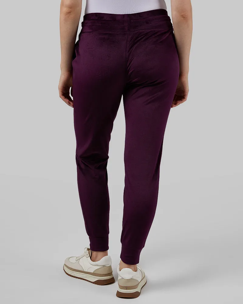 WOMEN'S SOFT VELOUR JOGGER