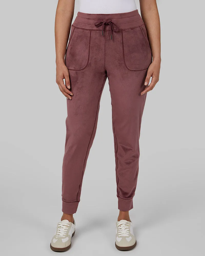 WOMEN'S SOFT VELOUR JOGGER