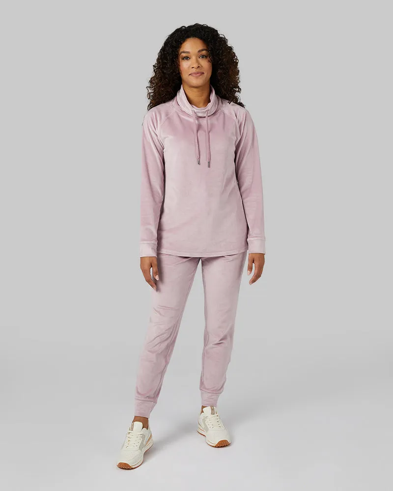 WOMEN'S SOFT VELOUR JOGGER