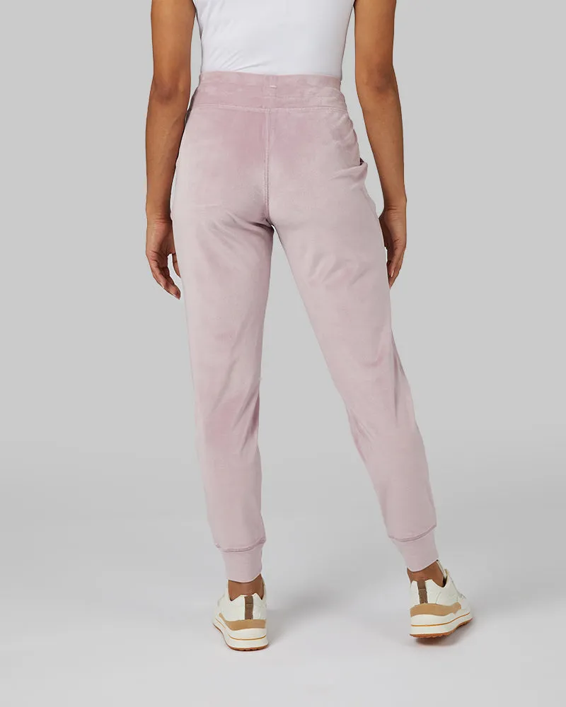 WOMEN'S SOFT VELOUR JOGGER