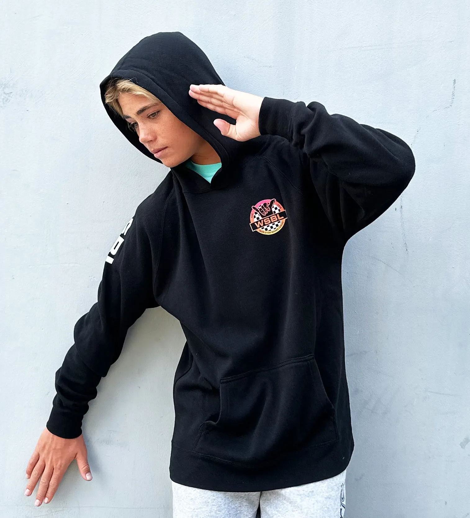 Youth // WSBL Fleece Pullover Hoodie