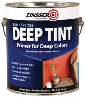 Zinsser 2031 Primer, Deep Tint, White, 1 gal :GAL: QUANTITY: 4